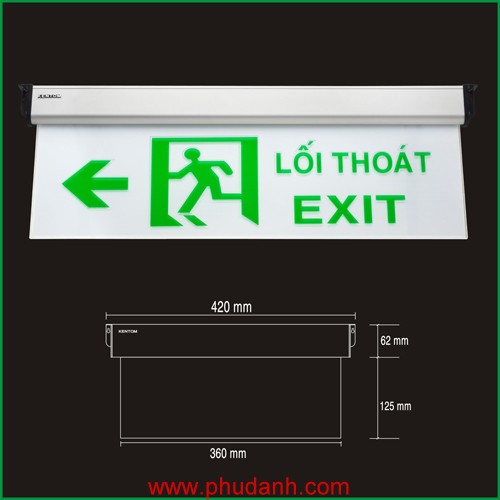 Đèn Exit Kentom KT660