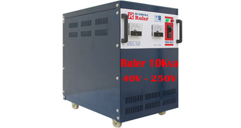 Ổn áp Ruler 10Kva điện áp vào 40V - 250V